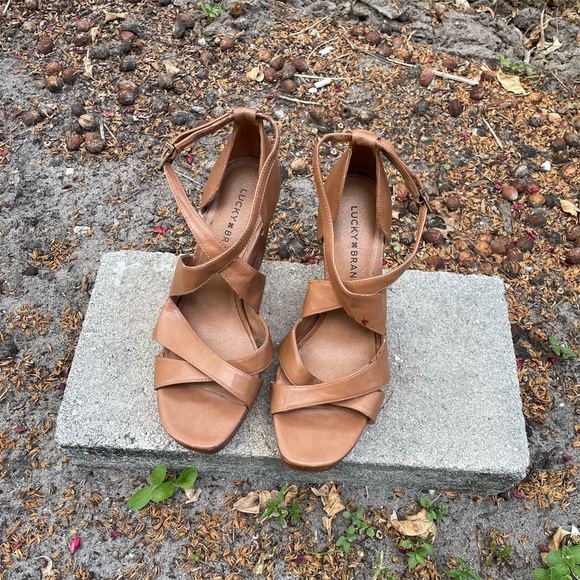 LUCKY BRAND wedge heels size 8 - Picture 4 of 7